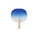 Pyunkang Yul Indigo Hanji Round Fan